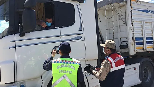 Jandarma'dan sıkı kontrol