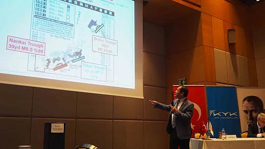 Moriwaki deprem eğitimi verdi