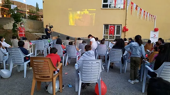 Açık hava sinema etkinliği