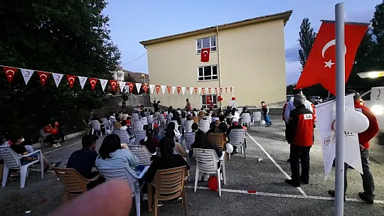 Açık hava sinema etkinliği