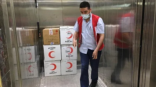 Kızılay'dan anlamlı yardım