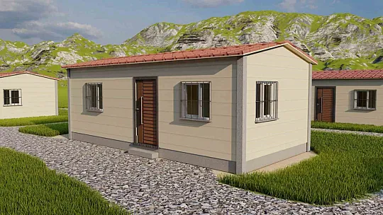 Malatya'ya 310 adet geçici konut