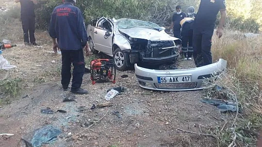 Feci kaza 1 ölü 1 yaralı