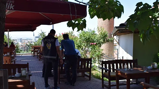 Kaçarken düştü