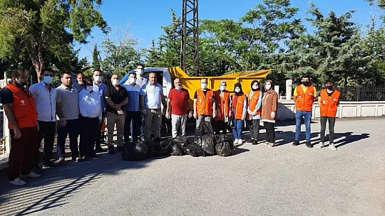 Çöp topladılar