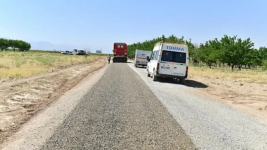 Tohma'nın yol sorunu çözüldü