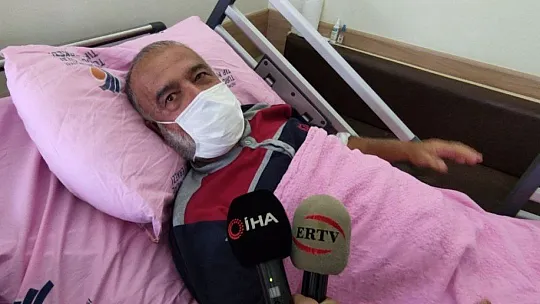 Hava ambulansı yetişti
