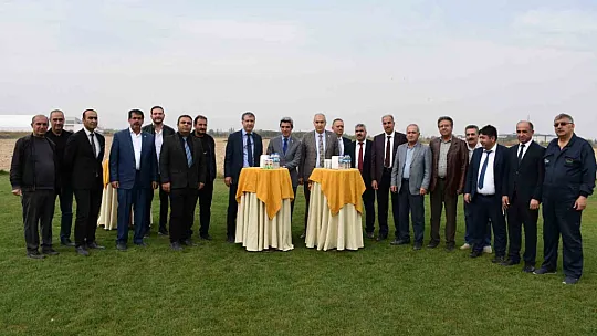 Hedef 120 ton buğday üretimi