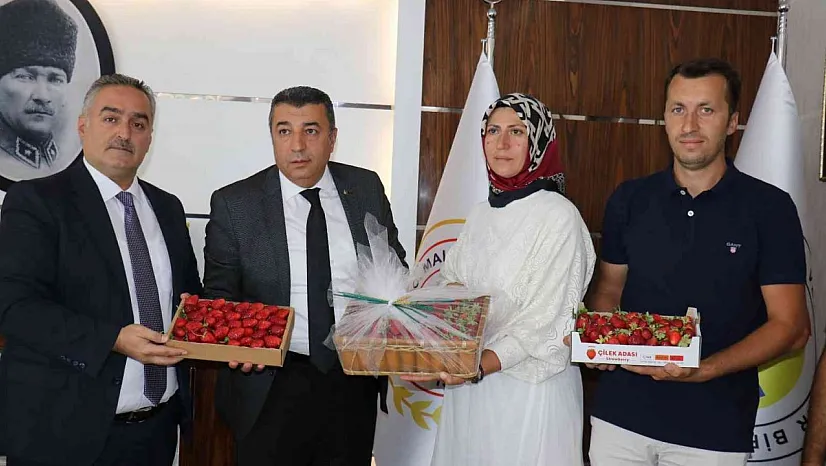 Dereceye giren üreticilere ödül